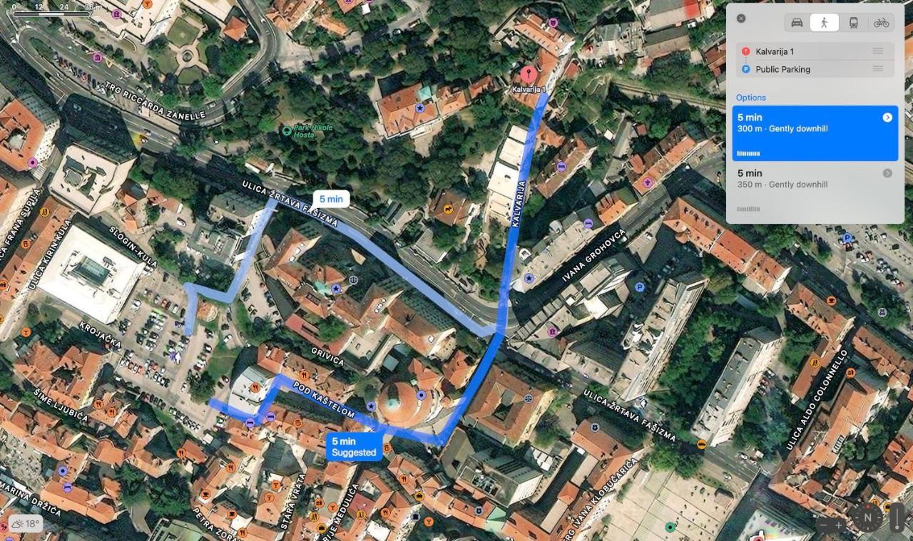 Dan Lägenhet Rijeka Exteriör bild