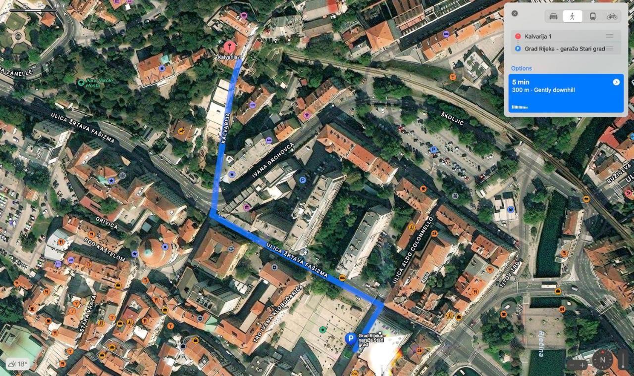 Dan Lägenhet Rijeka Exteriör bild